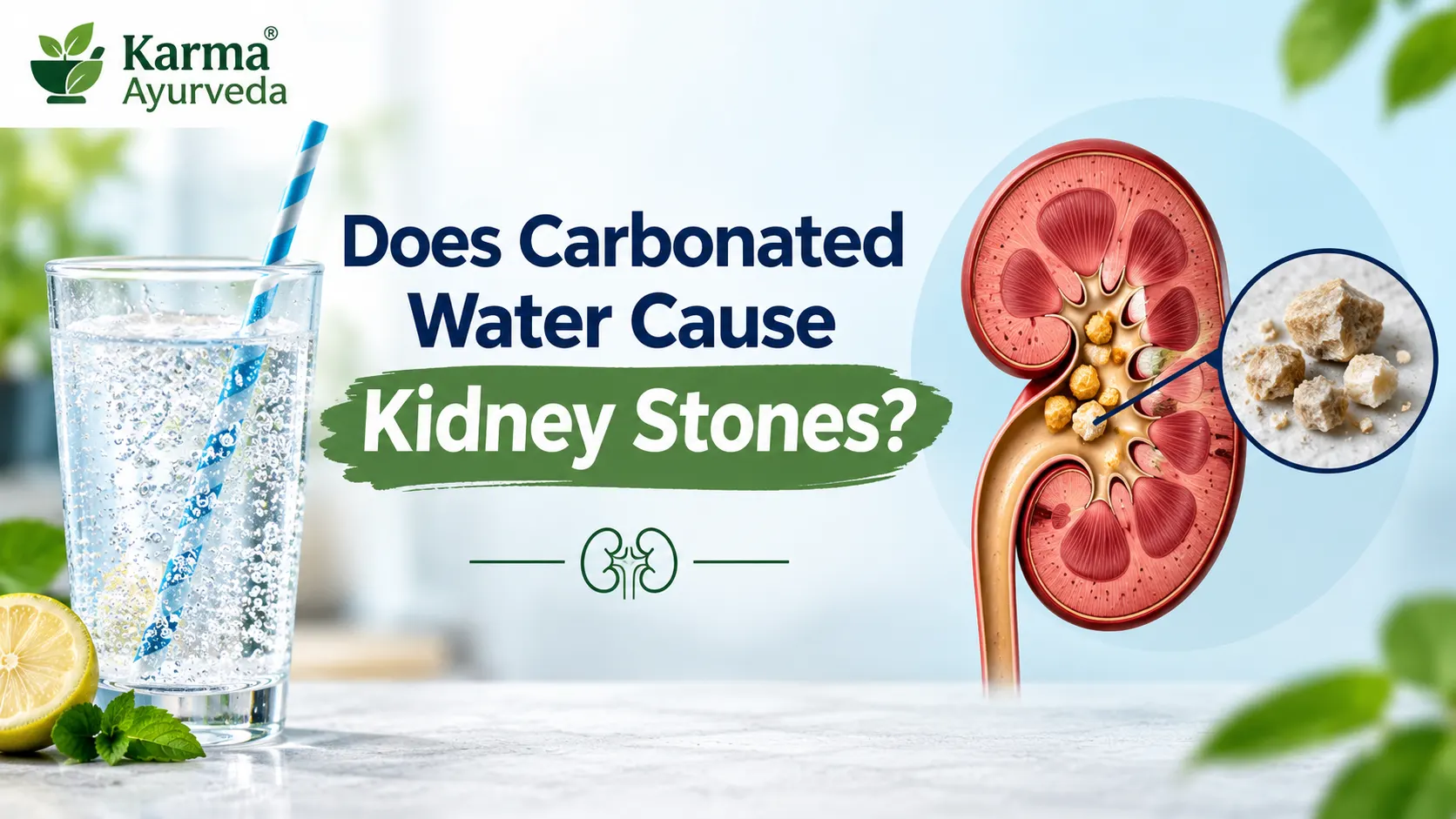 Does Carbonated Water Cause Kidney Stones?